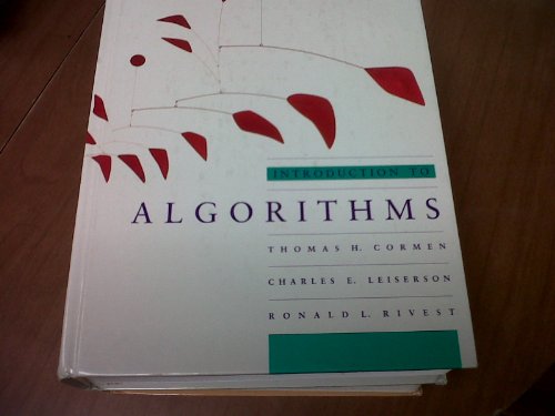 Introduction to Algorithms (MIT Electrical Engineering and Computer Science) - Cormen, Thomas H.