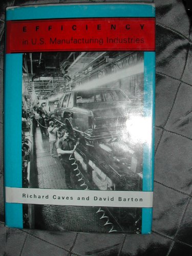 Beispielbild fr Efficiency in U. S. Manufacturing Industries zum Verkauf von Better World Books