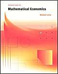 9780262032896: Foundations of Mathematical Economics