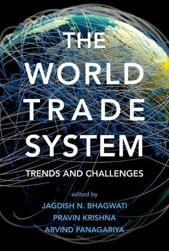 9780262035231: The World Trade System: Trends and Challenges (Mit Press)