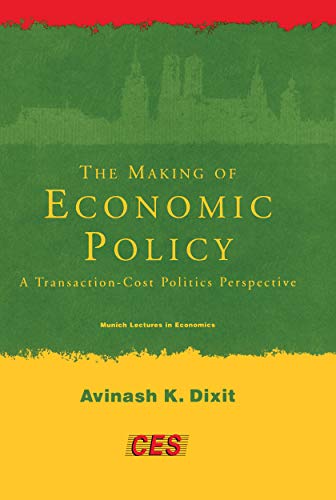 Beispielbild fr The Making of Economic Policy: A Transaction-Cost Politics Perspective zum Verkauf von ThriftBooks-Dallas