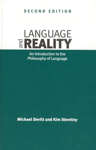 Beispielbild fr Language and Reality: An Introduction to the Philosophy of Language zum Verkauf von Windows Booksellers