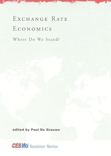 9780262042222: Exchange Rate Economics: Where Do We Stand? (CESifo Seminar)