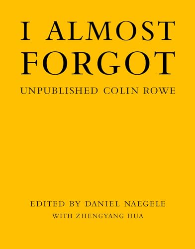 Stock image for I Almost Forgot for sale by Blackwell's