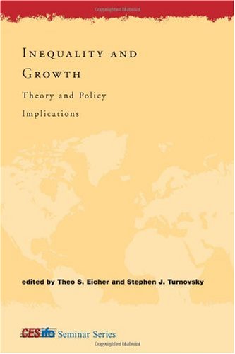 9780262050692: Inequality and Growth: Theory and Policy Implications