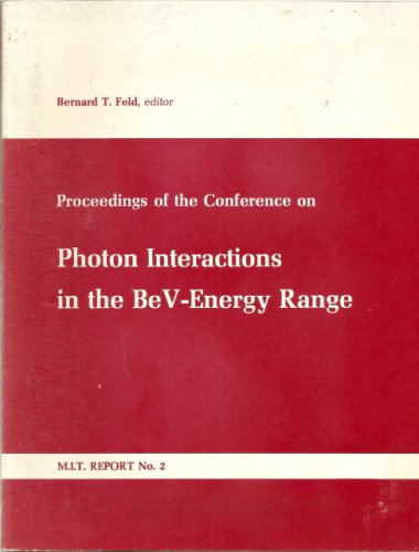 Stock image for Proceedings of the Conference on Photon Interactions in the BeV-Energy Range, January 26 - 30, 1963 for sale by Zubal-Books, Since 1961