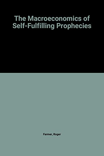 Imagen de archivo de Macroeconomics of Self-fulfilling Prophecies (The MIT Press) a la venta por Bellwetherbooks