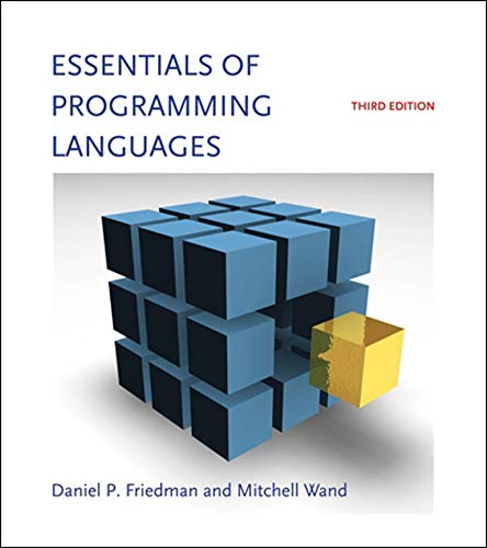 9780262062794: Essentials of Programming Languages, third edition (The MIT Press)