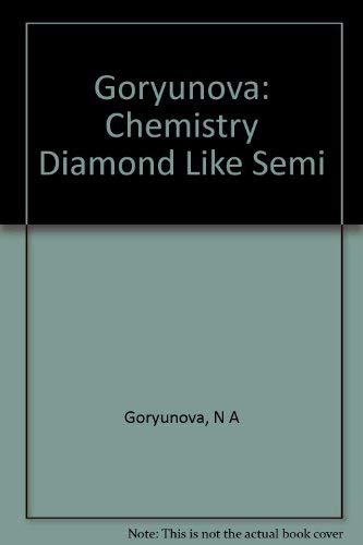 Imagen de archivo de Chemistry of Diamond-Like Semiconductors a la venta por Book Bear