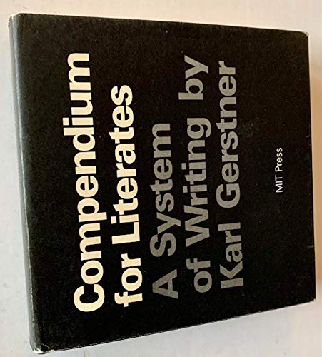 Compendium for Literates (9780262070614) by GERSTNER, Karl