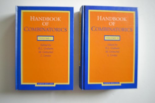 9780262071697: Handbook of Combinatorics
