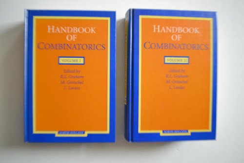 9780262071697: Handbook of Combinatorics: 2-volume set