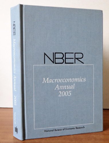 Stock image for NBER Macroeconomics Annual 2005 (NBER Macroeconomics Annual series) for sale by Bookmonger.Ltd