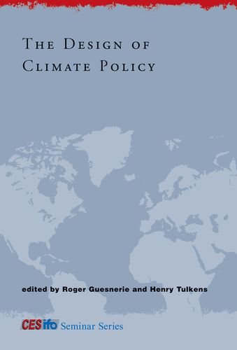 Stock image for The Design of Climate Policy (Cesifo Seminar) for sale by My Dead Aunt's Books