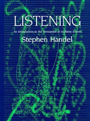 9780262081795: Listening: An Introduction to the Perception of Auditory Events