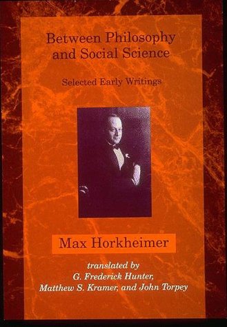 Between Philosophy & Social Science ? Selected Early Writings (Studies in Contemporary German Soc...