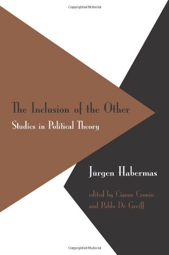 Stock image for The Inclusion of the Other: Studies in Political Theory (Studies in Contemporary German Social Thought) for sale by Wonder Book