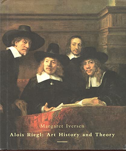9780262090308: Alois Riegl: Art History and Theory