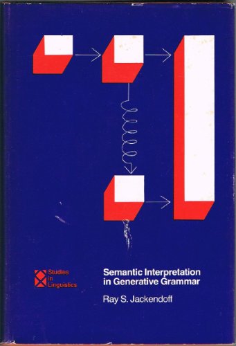 Beispielbild fr Semantic Interpretation in Generative Grammar zum Verkauf von Better World Books