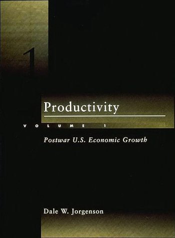 Beispielbild fr Productivity Vol. 1 : Postwar U. S. Economic Growth zum Verkauf von Better World Books