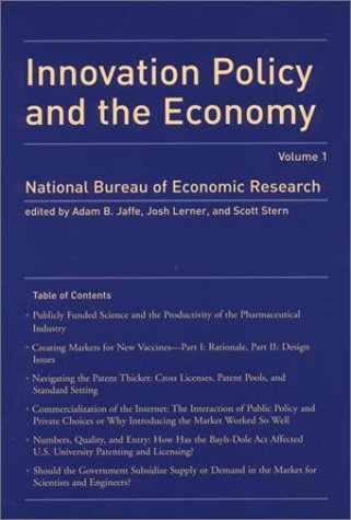 Immagine dell'editore per Innovation Policy and the Economy, Vol. 1 venduto da Mispah books