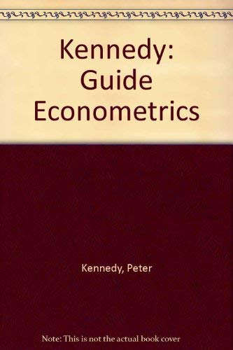 Stock image for A Guide to Econometrics for sale by ThriftBooks-Atlanta