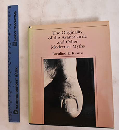 Imagen de archivo de The Originality of the Avant-Garde and Other Modernist Myths a la venta por Book Dispensary