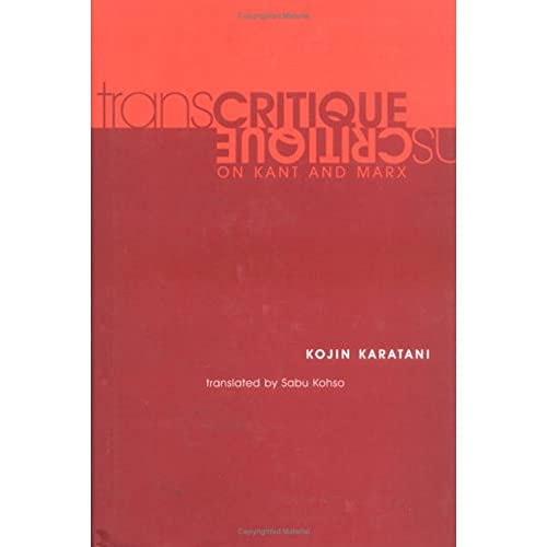 Imagen de archivo de Transcritique on Kant and Marx a la venta por Bookmans