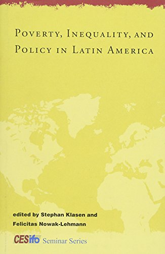 Beispielbild fr Poverty, Inequality, and Policy in Latin America (CESifo Seminar Series) zum Verkauf von Bellwetherbooks