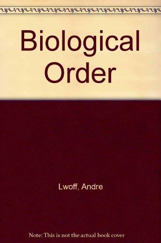 Stock image for Biological Order for sale by Better World Books