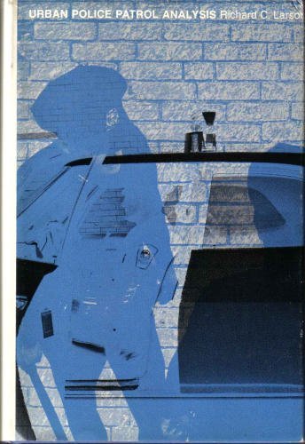 Beispielbild fr Urban Police Patrol Analysis zum Verkauf von Better World Books