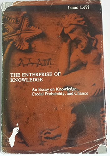 9780262120821: Enterprise of Knowledge: Essay on Knowledge, Credal Probability and Chance