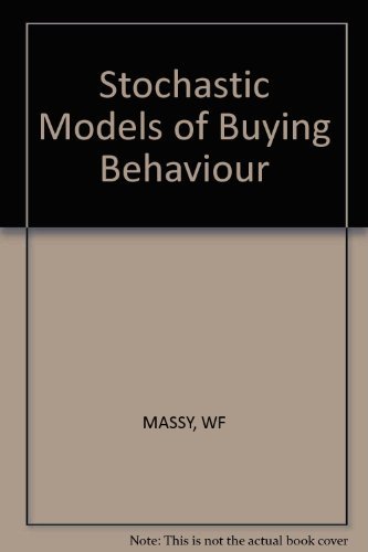 9780262130394: Stochastic Models of Buying Behavior