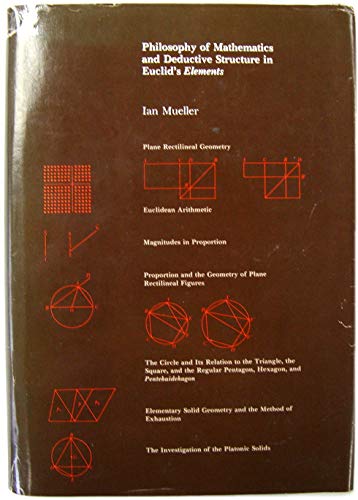 9780262131636: Philosophy of Mathematics and Deductive Structure in Euclid's "Elements"