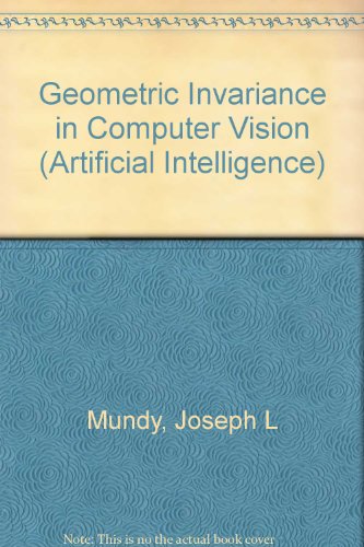 9780262132855: Geometric Invariance in Computer Vision (Artificial Intelligence Series)