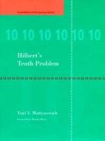 9780262132954: Hilbert's 10th Problem (Foundations of Computing)