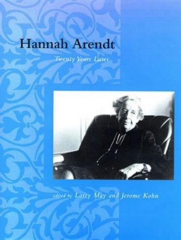 9780262133197: Hannah Arendt: Twenty Years Later (Studies in Contemporary German Social Thought)