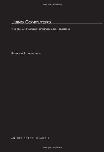 9780262140409: Using Computers: Human Factors in Information Systems