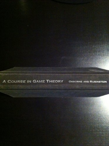 Stock image for A Course in Game Theory for sale by ThriftBooks-Dallas