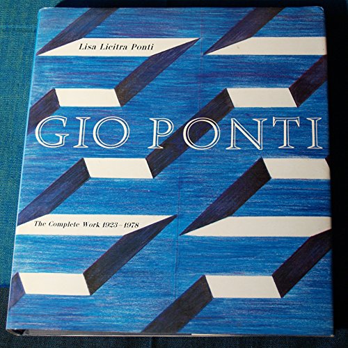 9780262161183: Gio Ponti: The Complete Work, 1923-1978
