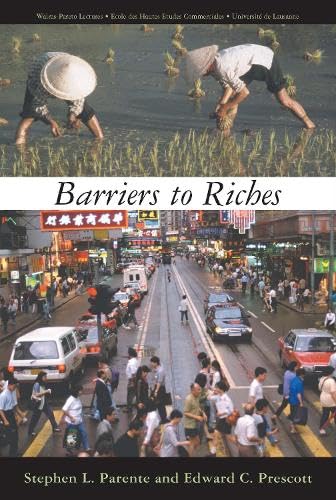 Stock image for Barriers to Riches (Walras-Pareto Lectures) for sale by HPB-Diamond