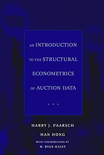 9780262162357: An Introduction to the Structural Econometrics of Auction Data (The MIT Press)