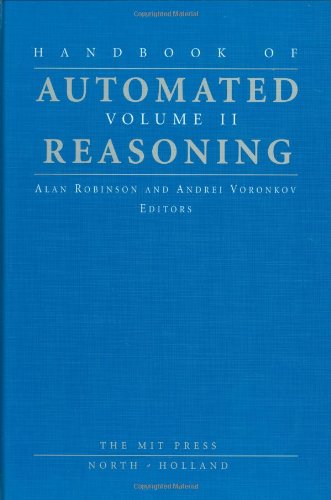Stock image for Handbook of Automated Reasoning for sale by Marissa's Books and Gifts