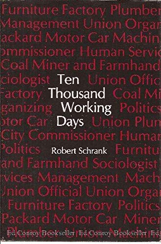Beispielbild fr Ten thousand working days zum Verkauf von Wonder Book