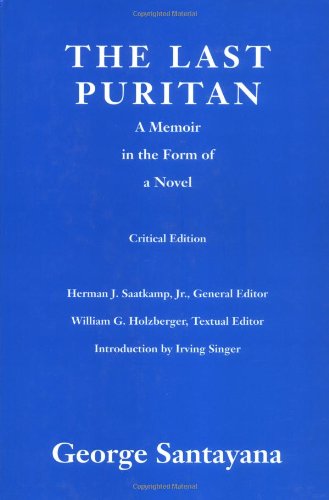 9780262193283: The Last Puritan: A Memoir in the Form of a Novel