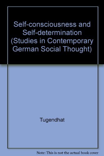 Imagen de archivo de Self-Consciousness and Self-Determination a la venta por ThriftBooks-Atlanta