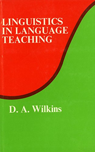 9780262230605: Wilkins: Linguistics in Language Teaching