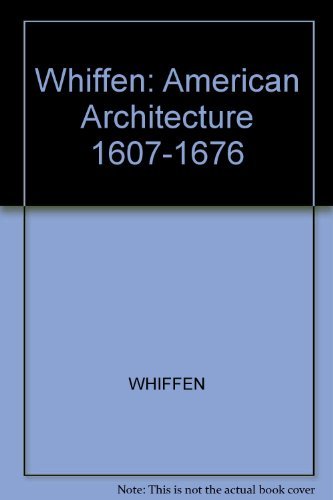 Stock image for American Architecture, 1607-1976 for sale by Better World Books