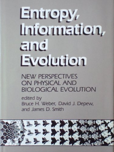 Imagen de archivo de Entropy, Information, and Evolution: New Perspective on Physical and Biological Evolution (Bradford Books) a la venta por Broad Street Books