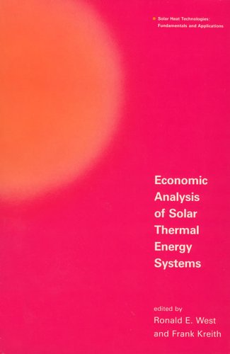 Beispielbild fr Economic analysis of solar thermal energy systems. zum Verkauf von Kloof Booksellers & Scientia Verlag